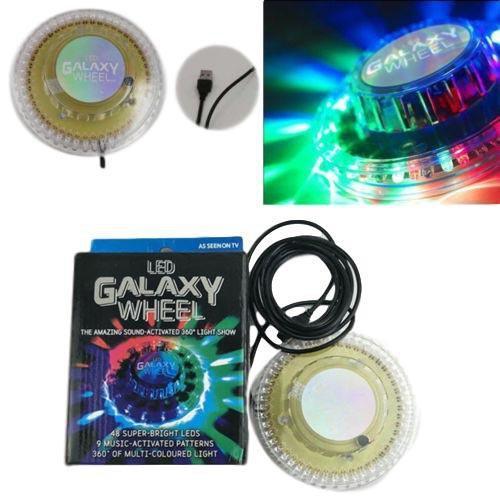 Galaxy Wheel Disco Stage Lamp Dazzling LED Light Show