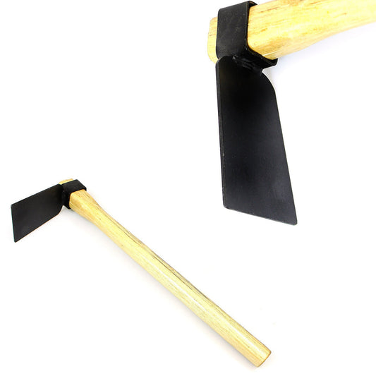 Durable Steel Garden Hoe with 36 cm Wooden Handle