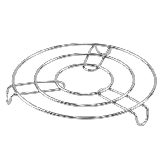 Silver Metal Kitchen Coaster Trivet 20 cm