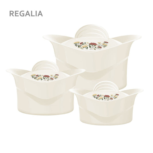 SQ Professional Regalia Insulated Hot Pot Set of 3 5000ml