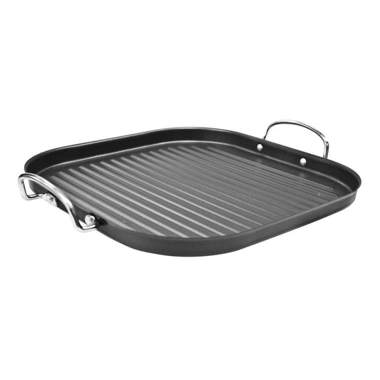 Compact NonStick Kitchen Grill with Handles