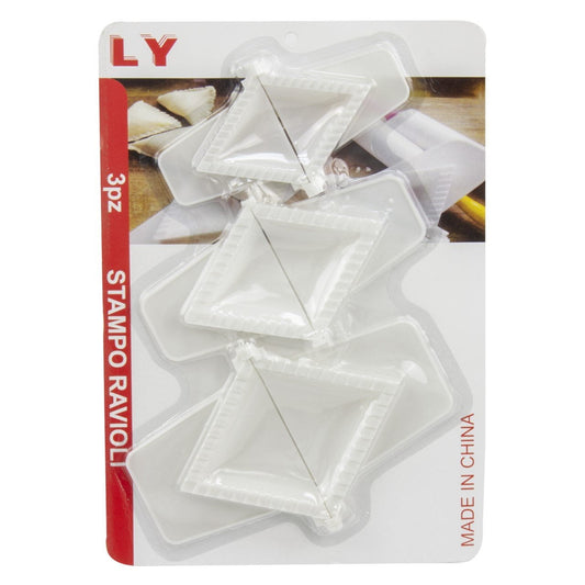 Durable Plastic Ravioli Maker Set 3 Sizes Included