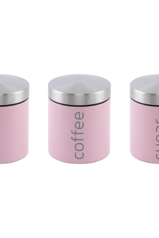 Gems Airtight Food Canister Set Apple Blossom Design 3pc Set