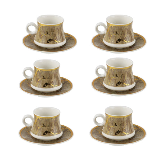 Durane Sylva 12pc Tea Set with Assorted Colors