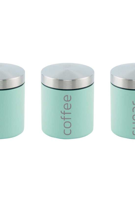Gems Seafoam Airtight Food Canister Set 3Piece Set 10 x 12 cm