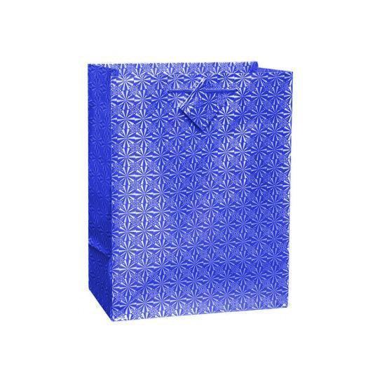 Assorted Colour Holographic Birthday Gift Bags 34 x 26 x 8 cm