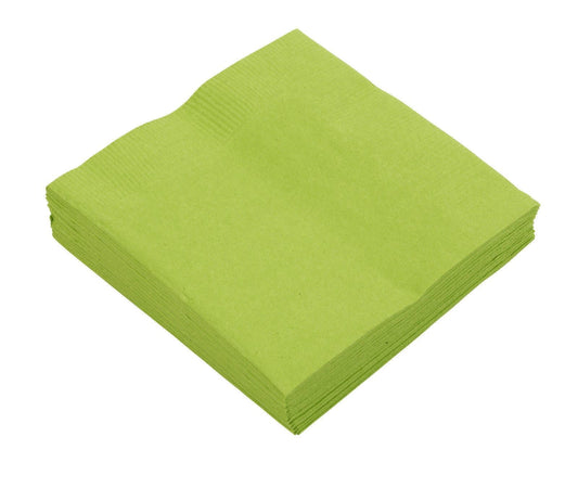 100Pack Apple Green Party Paper Napkins Soft Durable