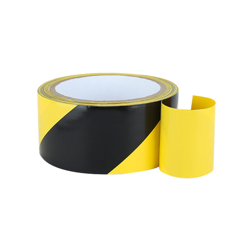 HighVisibility Hazard Warning Tape 50mm x 33m BlackYellow