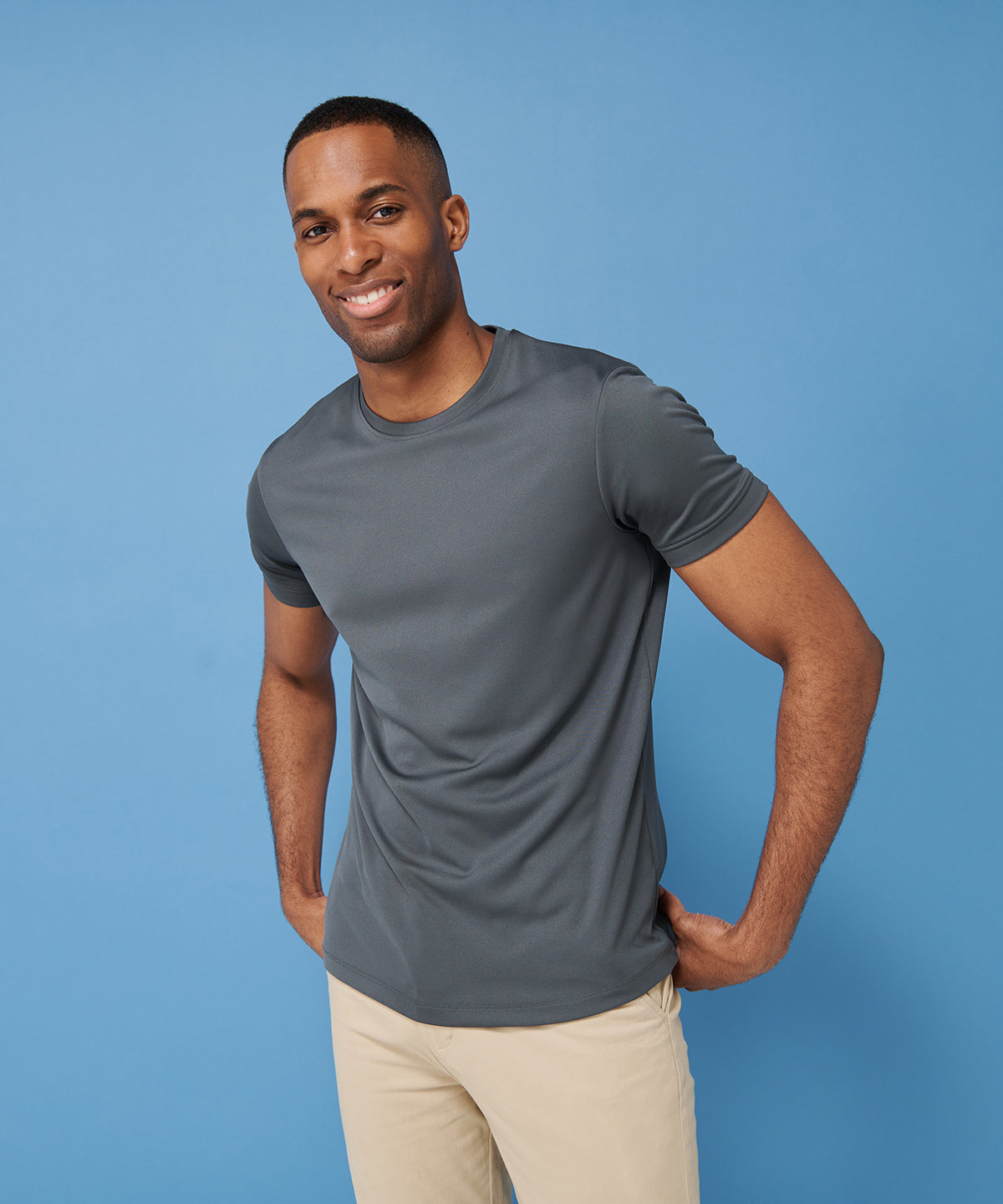 Henbury HiCool Performance TShirt for Men Plus Sizes
