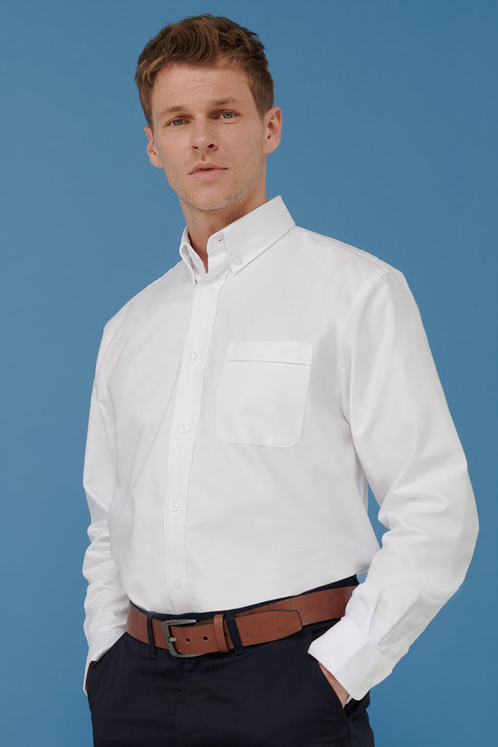 Henbury Classic Oxford Shirt for Men Plus Sizes