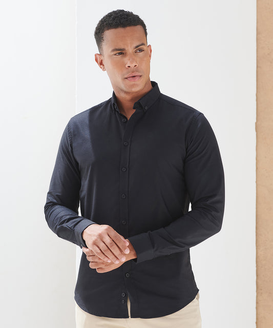 Versatile Modern Long Sleeve Oxford Shirt