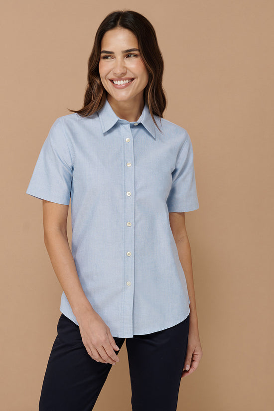 Henbury Womens Classic Oxford Shirt Plus Sizes