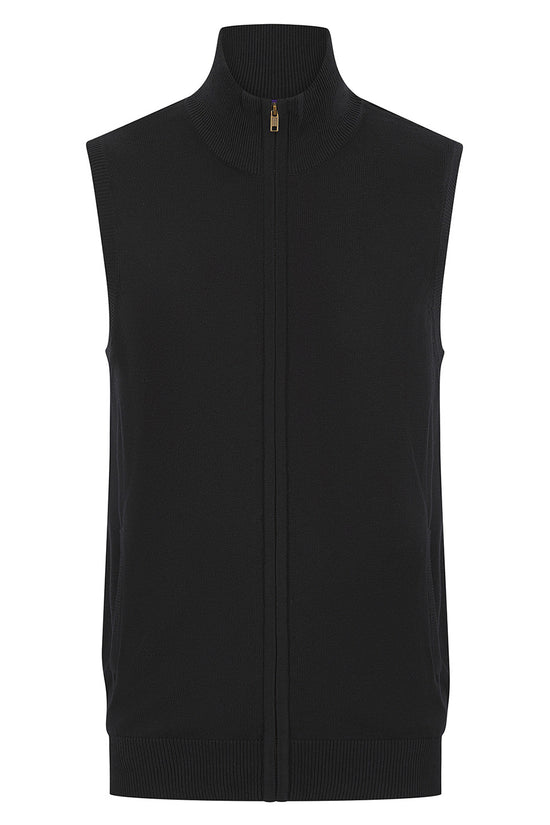 Womens Sleeveless ZipThrough Jumper for All Seasons