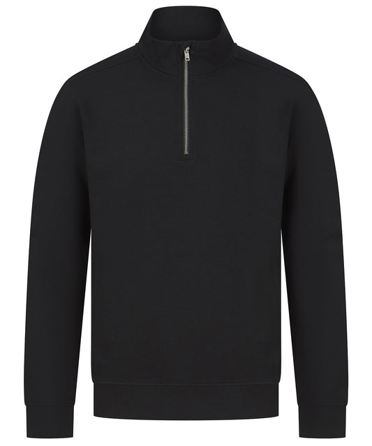 Henbury Sustainable Zip Sweatshirt for Unisex Adults
