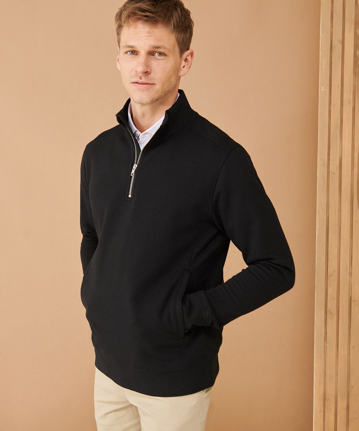 Henbury Sustainable Zip Sweatshirt for Unisex Adults