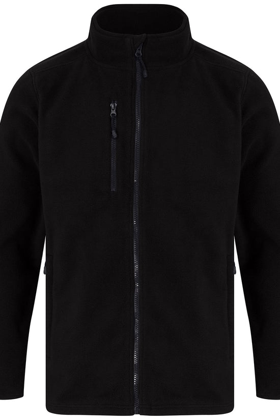 Henbury Recycled Polyester Microfleece Jacket Sustainable Unisex Outerwear