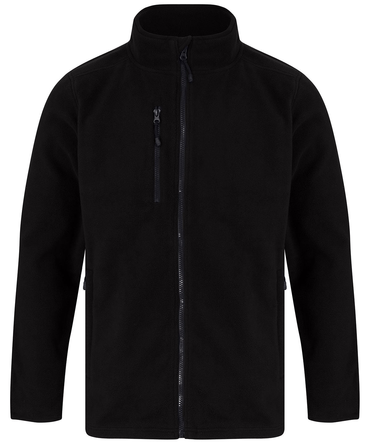 Henbury Recycled Polyester Microfleece Jacket Sustainable Unisex Outerwear
