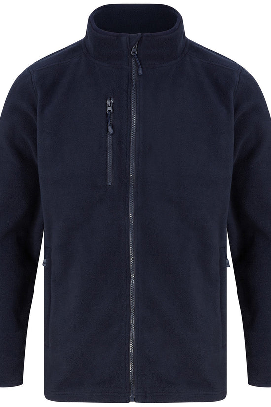 Henbury Recycled Polyester Microfleece Jacket Sustainable Unisex Outerwear