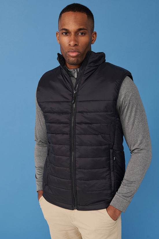 Henbury Unisex Padded Gilet with WaterRepellent Fabric