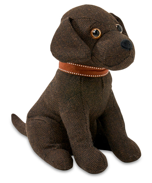 Brown Labrador Dog Door Stop Adorable and Functional Home Decor