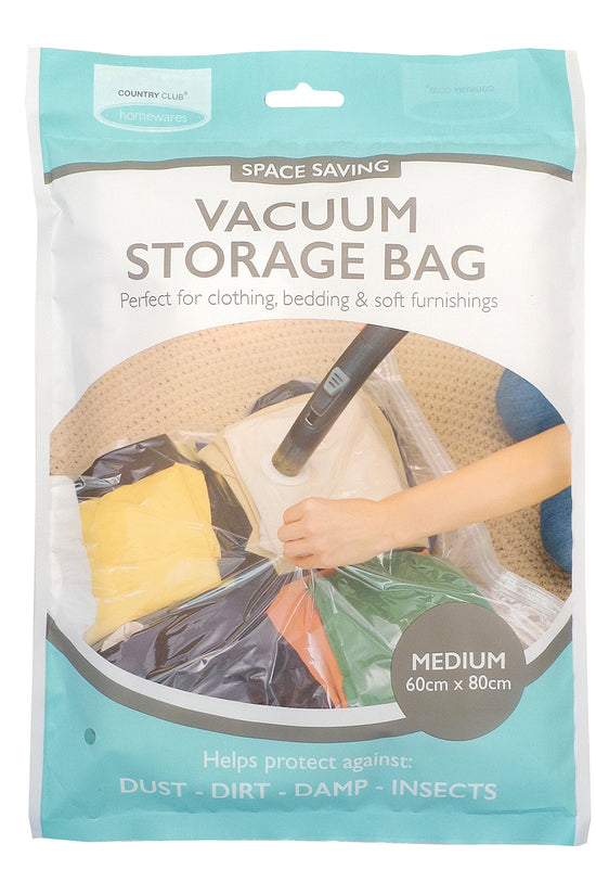 Clear Vacuum Bag for SpaceSaving Clothes Storage