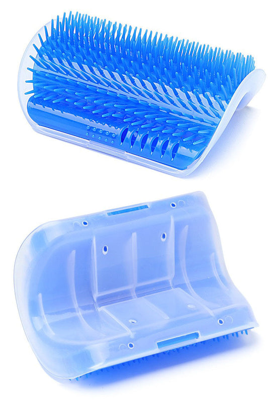 Convenient Plastic Pet Cat Corner Self Groomer Brush