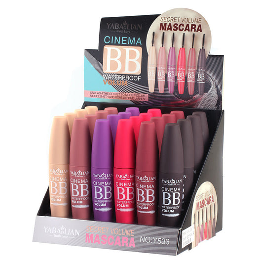 Yabaolian Cinema BB Waterproof Mascara Pack of 24
