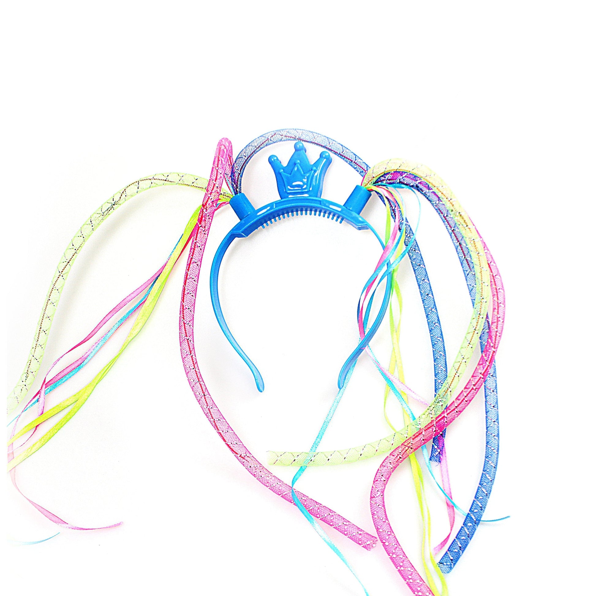 Girls Light Up Pink Headband Hair Piece Dress Up Accessories