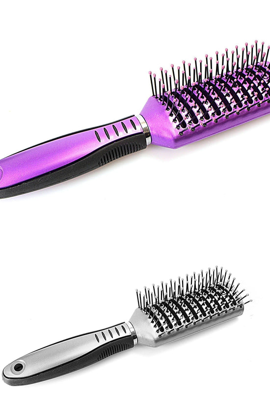 Professional Fashion Hair Styling Rib Brush for Salon Use