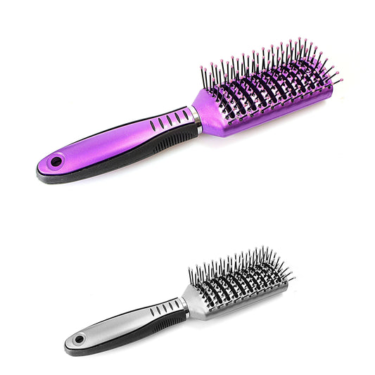 Professional Fashion Hair Styling Rib Brush for Salon Use