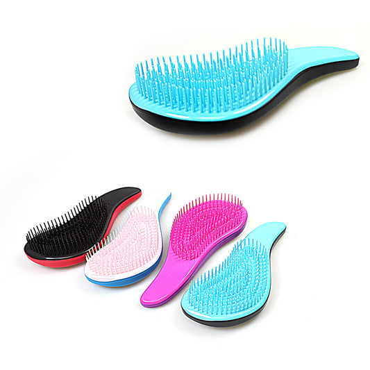 18 cm Plastic Detangling Hair Brush Assorted Colors