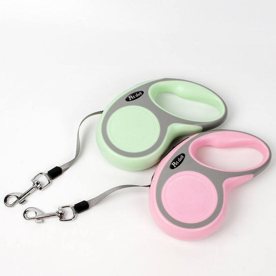 Adjustable 5m Retractable Dog Leash for Easy Pet Walking
