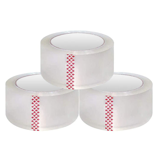 SAAO Clear Adhesive Sealing Tape 48mm x 50m Multipurpose Strong Sealant