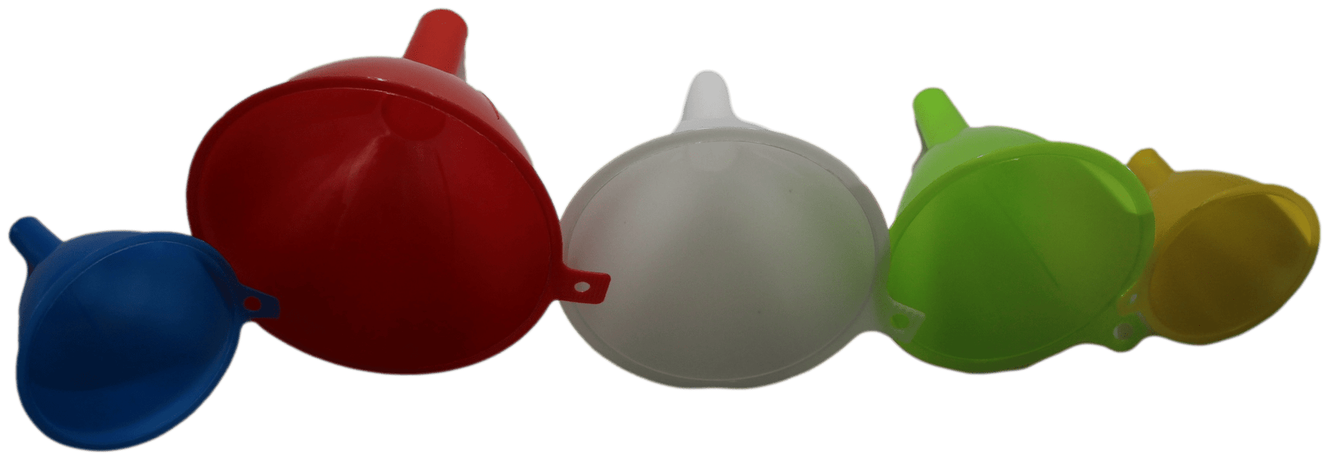 5pc Plastic Funnel Set for Kitchen DIY Needs