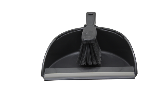 Premium Grey Dustpan and Brush Set for Efficient Home Cleaning