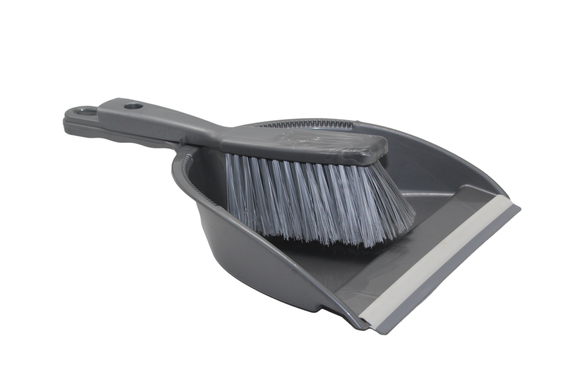 Premium Grey Dustpan and Brush Set for Efficient Home Cleaning