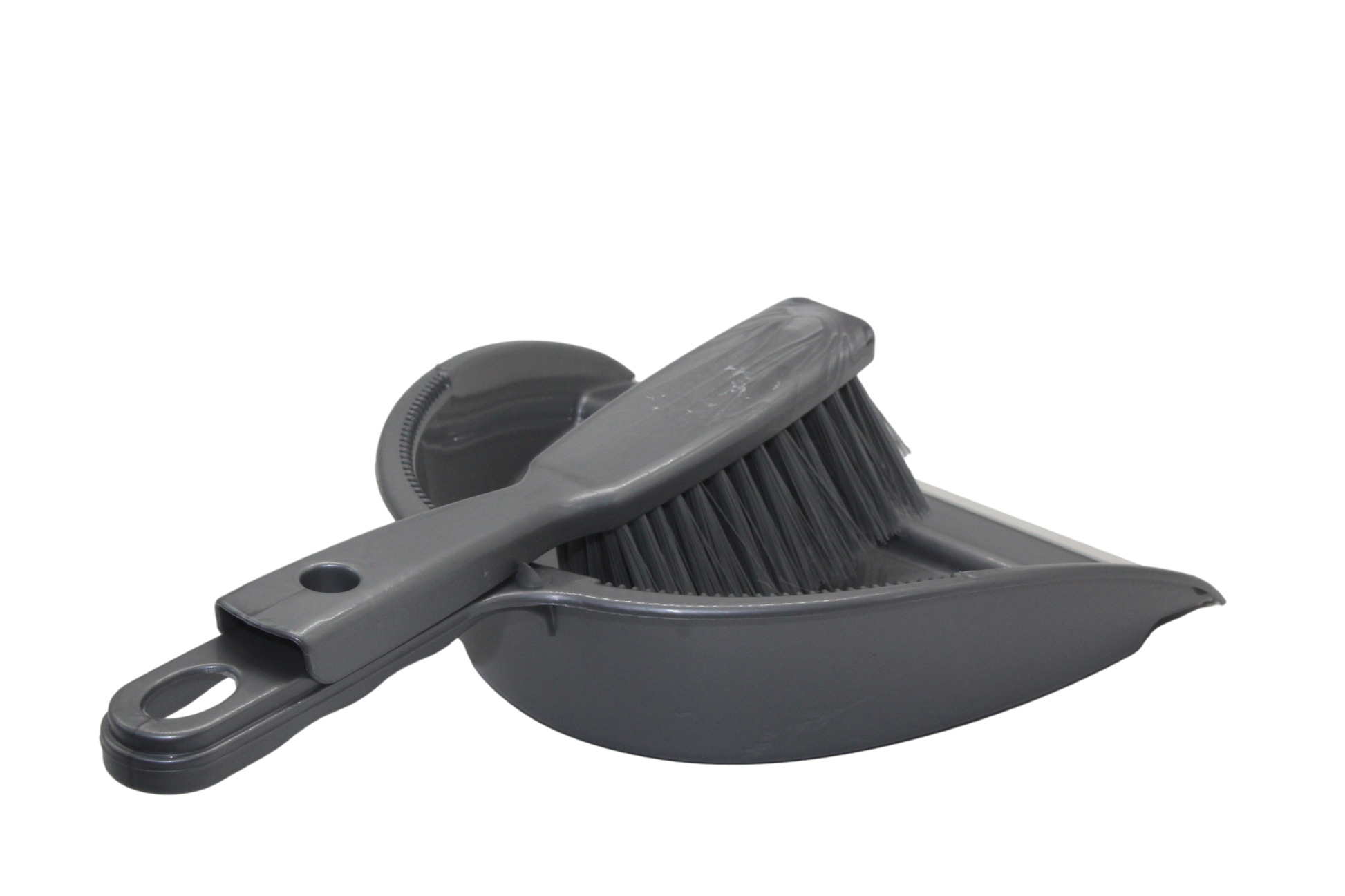 Premium Grey Dustpan and Brush Set for Efficient Home Cleaning