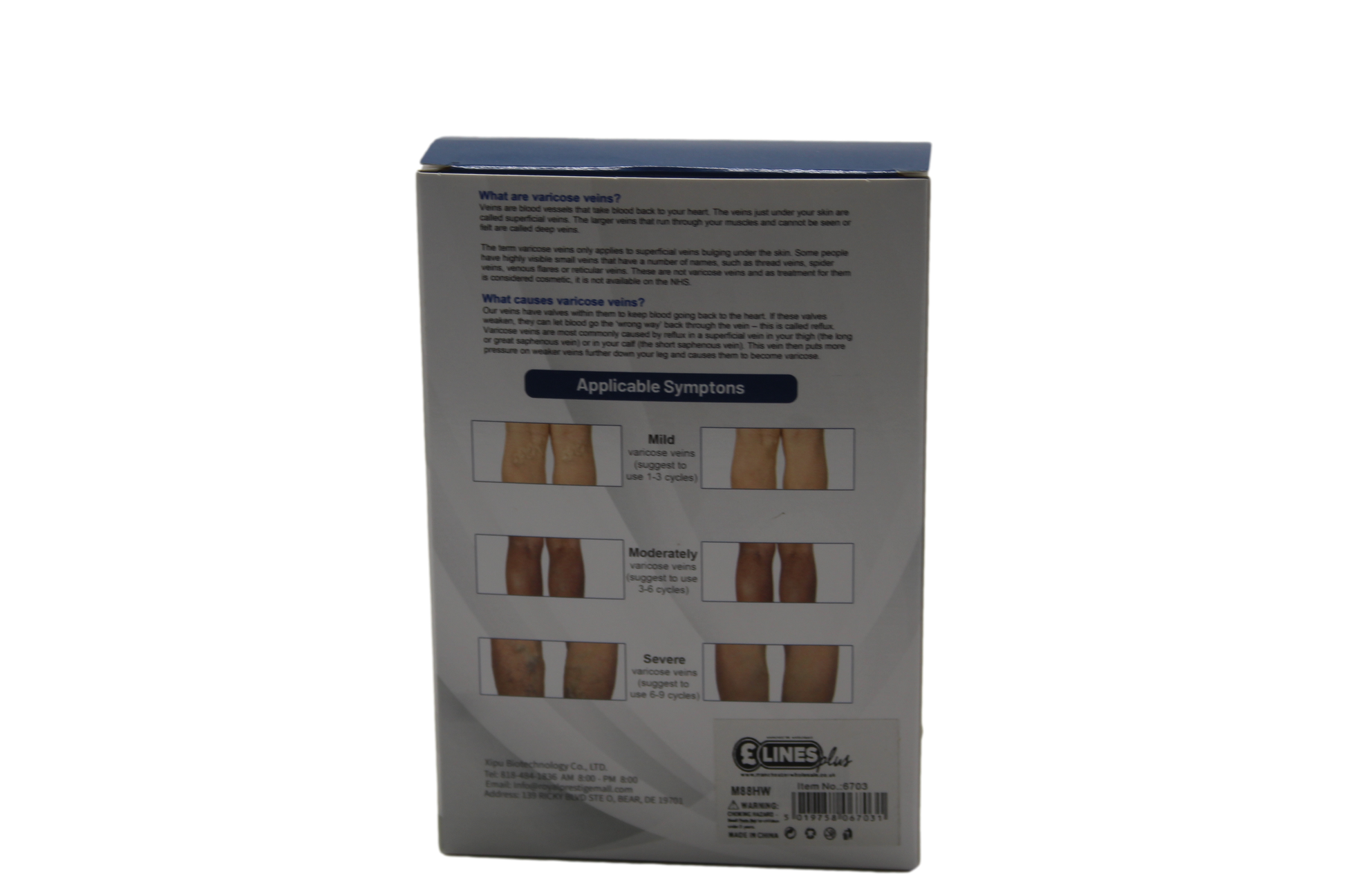 Leg Varicose Vein Patch for Improved Blood Circulation and Vein Care