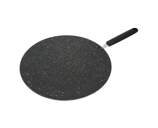 28 cm Flat Roti Tawa Pan with Speckled Design