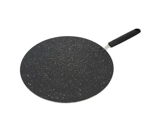 28 cm Flat Roti Tawa Pan with Speckled Design