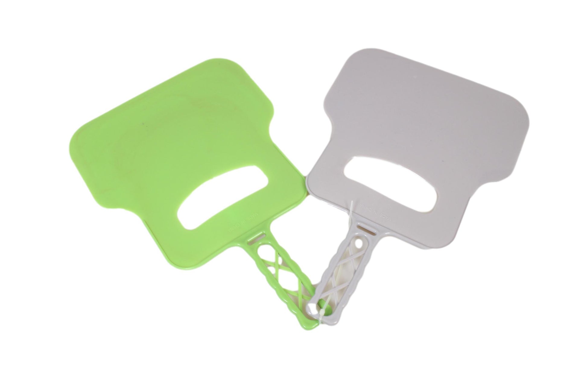 Durable Plastic BBQ Charcoal Fans Pack of 2 in Assorted Colors