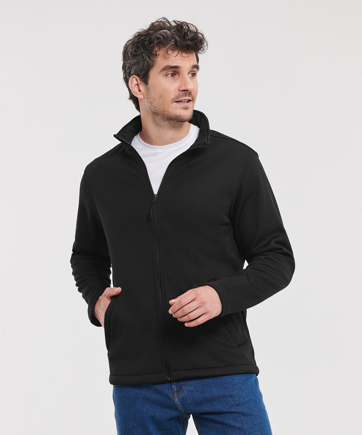 Russell Europe Smart Softshell Jacket for Men Plus Sizes