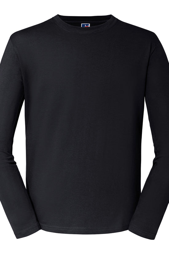 Russell Europe Classic Long Sleeve TShirts for Men Plus Sizes