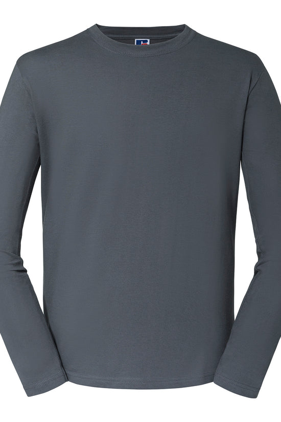 Russell Europe Classic Long Sleeve TShirts for Men Plus Sizes