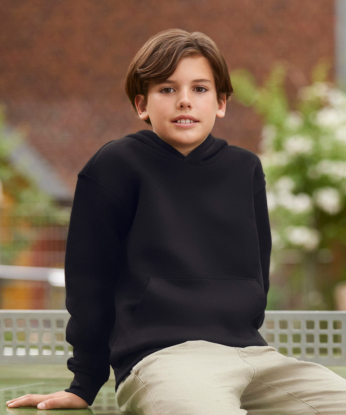 Russell Europe Kids Authentic Hooded Sweatshirt Modern Design
