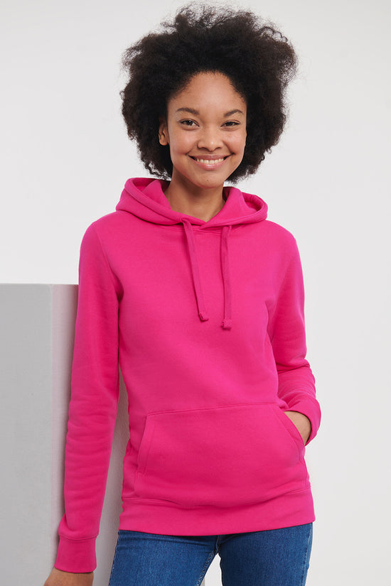 Russell Europe Womens Authentic Hooded Sweatshirt Contemporary Fit