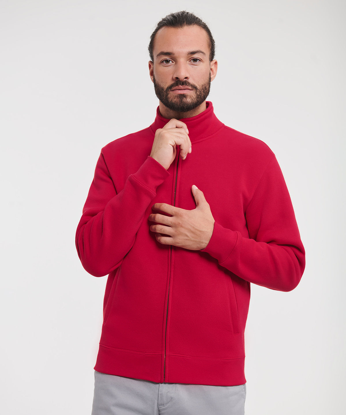 Russell Europe Authentic Sweat Jacket for Men