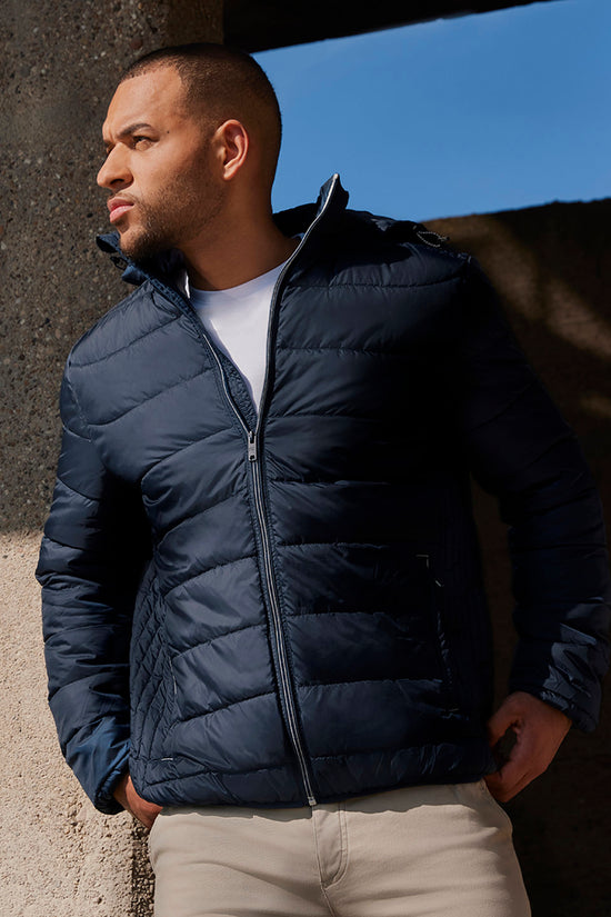 Russell Europe Hooded Nano Jacket EcoFriendly Plus Sizes
