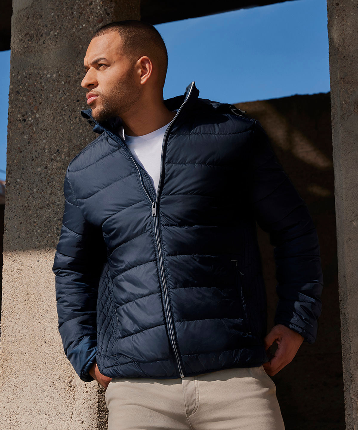 Russell Europe Hooded Nano Jacket EcoFriendly Plus Sizes