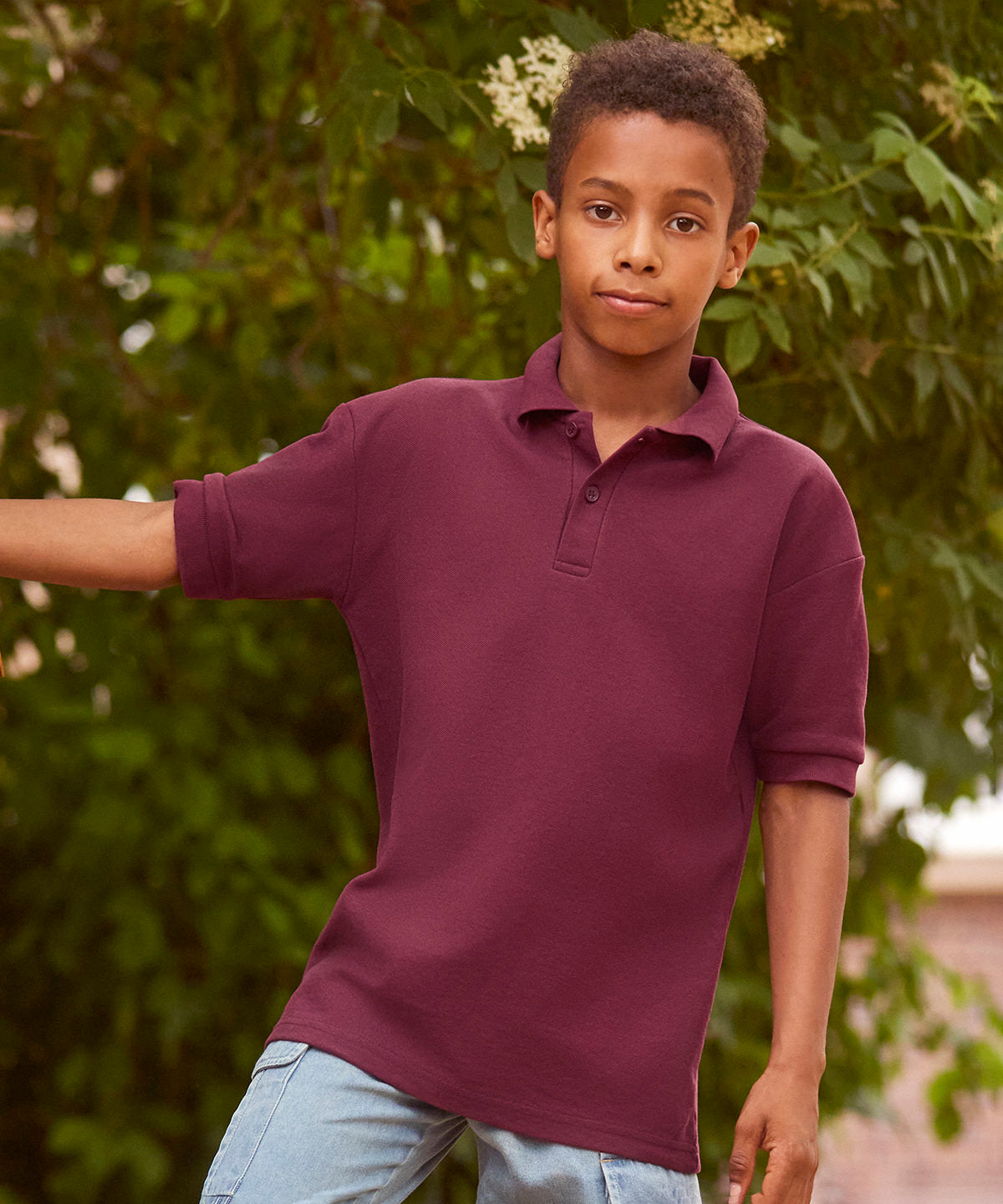 Russell Europe Kids Polo Shirt Unisex Junior Polos for Back to School